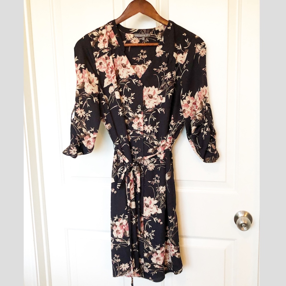 Floral Shirt Dress || Brixon Ivy